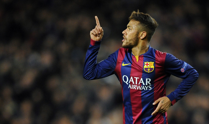 Neymar é o 26º maior artilheiro do Barça e pode passar Xavi
