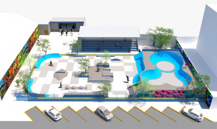 Prefeitura de Itapevi define projeto do 1º Skate Park