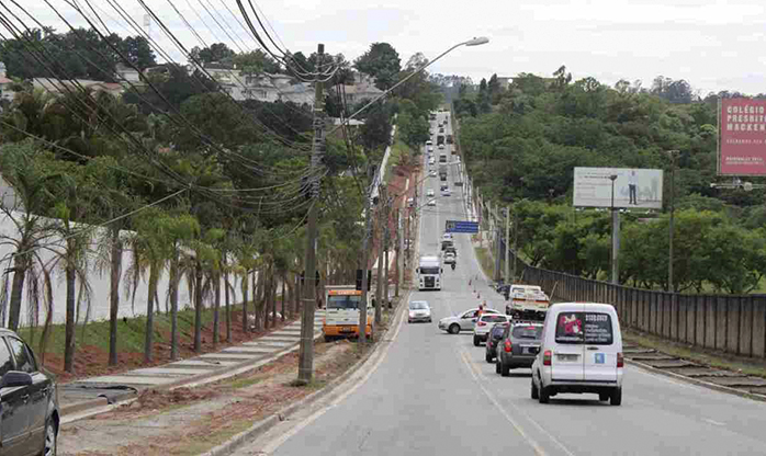 Alphaville ganha alargamento da avenida Paiol Velho