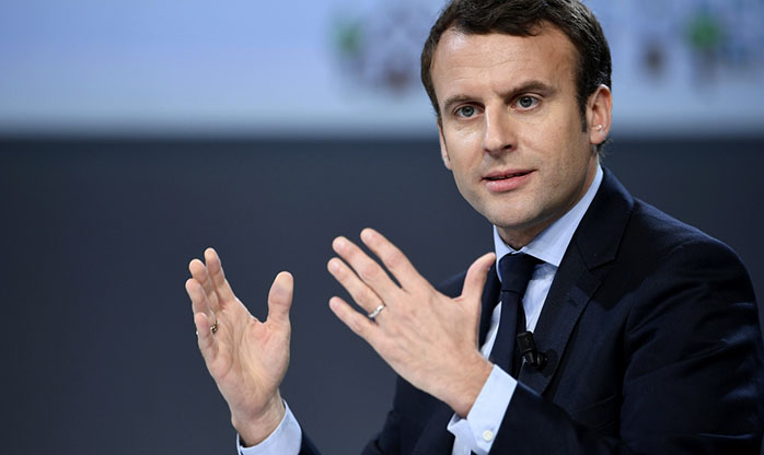 Presidente da França propõe criação de força europeia de intervenção militar