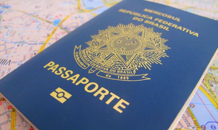 A produção de passaportes está suspensa no Brasil devido a crise