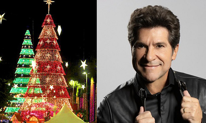 O romantismo de Daniel é atração especial do Natal Encantado nesta quinta, 11