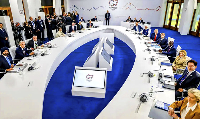 No G7, Lula cobra empenho dos países ricos diante de desigualdades