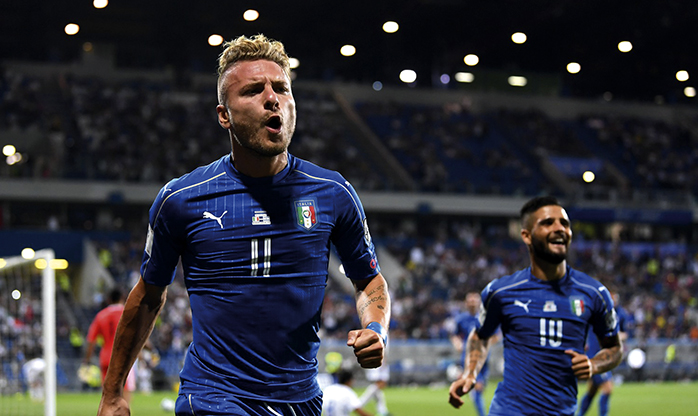 Sorteio define que Itália enfrentará a Suécia em duelo valendo vaga na Copa
