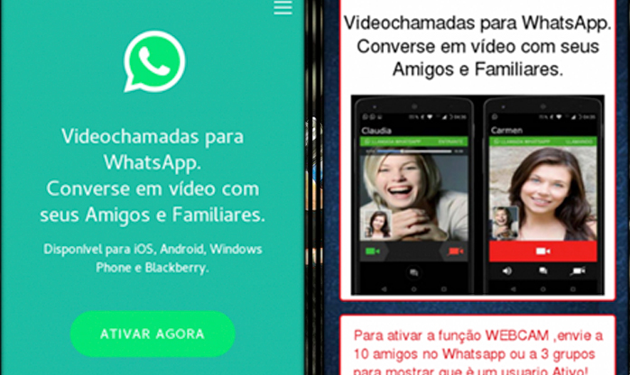 Alerta: golpe da videochamada afeta mais de 10 mil brasileiros no WhatsApp