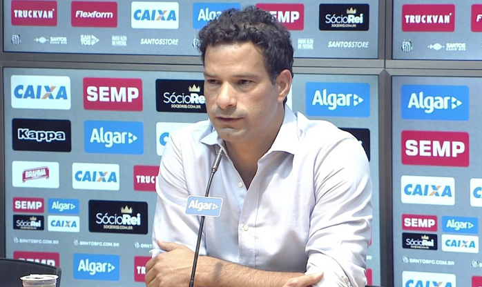 Dirigente do Santos Gustavo Vieira  de Oliveira confirma saída do clube