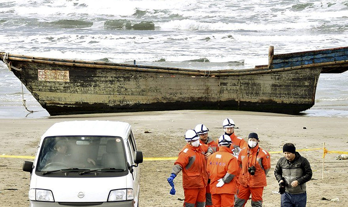 Japão encontra no mar 8 corpos que podem ser  de norte-coreanos