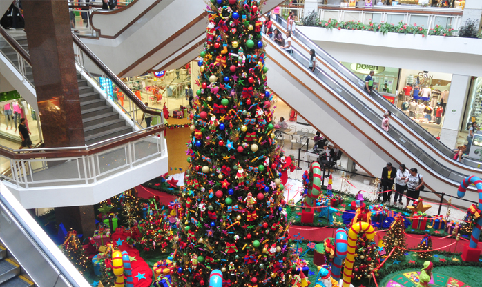 Shoppings estendem horários para compras de Natal