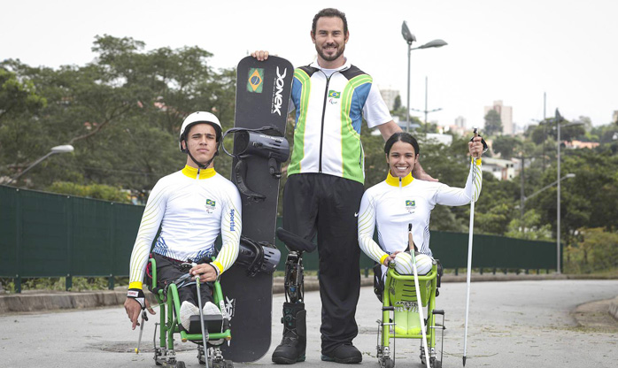 Conheça os três brasileiros que vão aos Jogos Paralímpicos de Inverno deste ano