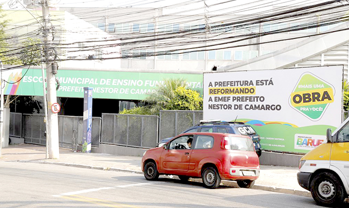 Prefeitura de Barueri inicia reforma geral da EMEF Prefeito Nestor de Camargo no Mutinga