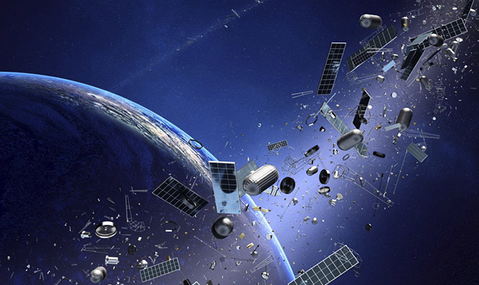 Lixo espacial pode cair na Terra nas próximas semanas