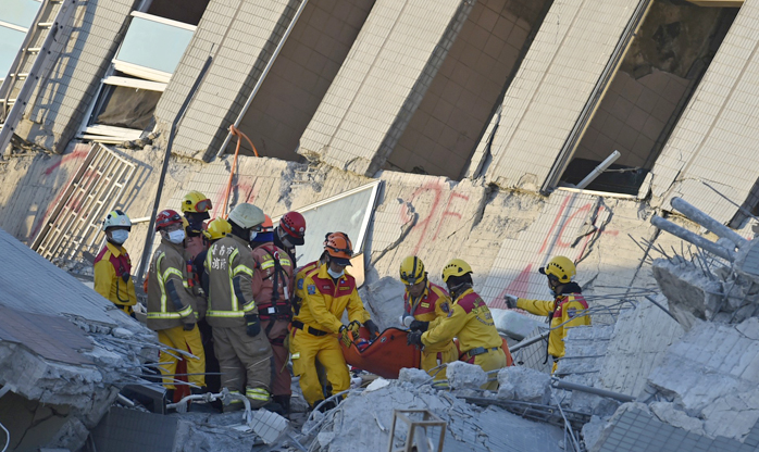 Mortos no terremoto em Taiwan já  são 4 e há 145 desaparecidos