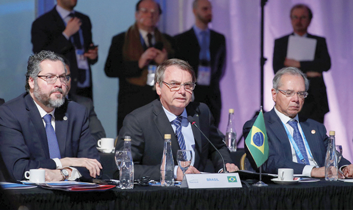 Bolsonaro diz que vai trabalhar pela modernização do Mercosul