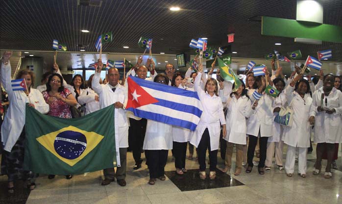Primeiro grupo de cubanos do Mais Médicos deixa país em novembro