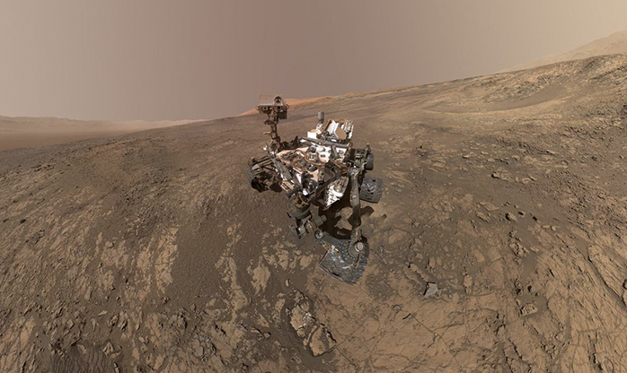 Robô Curiosity, da Nasa, completa 2 mil  dias caminhando na superfície de Marte