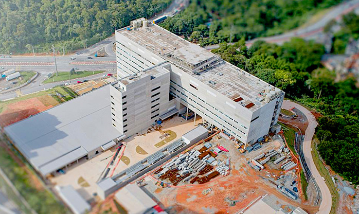 Hospital Regional Barueri está com 85% das obras prontas e com entrega prevista para junho