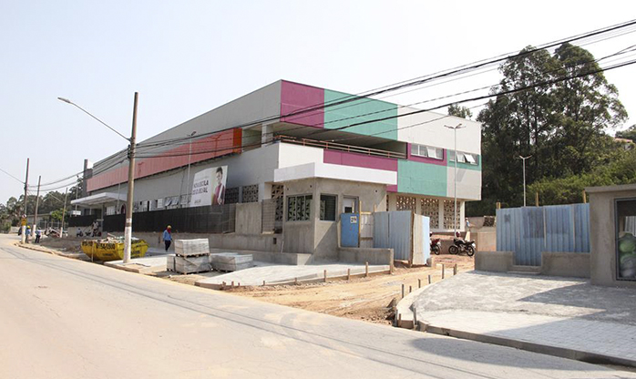 Nova escola do Jardim Belval em Barueri está quase pronta