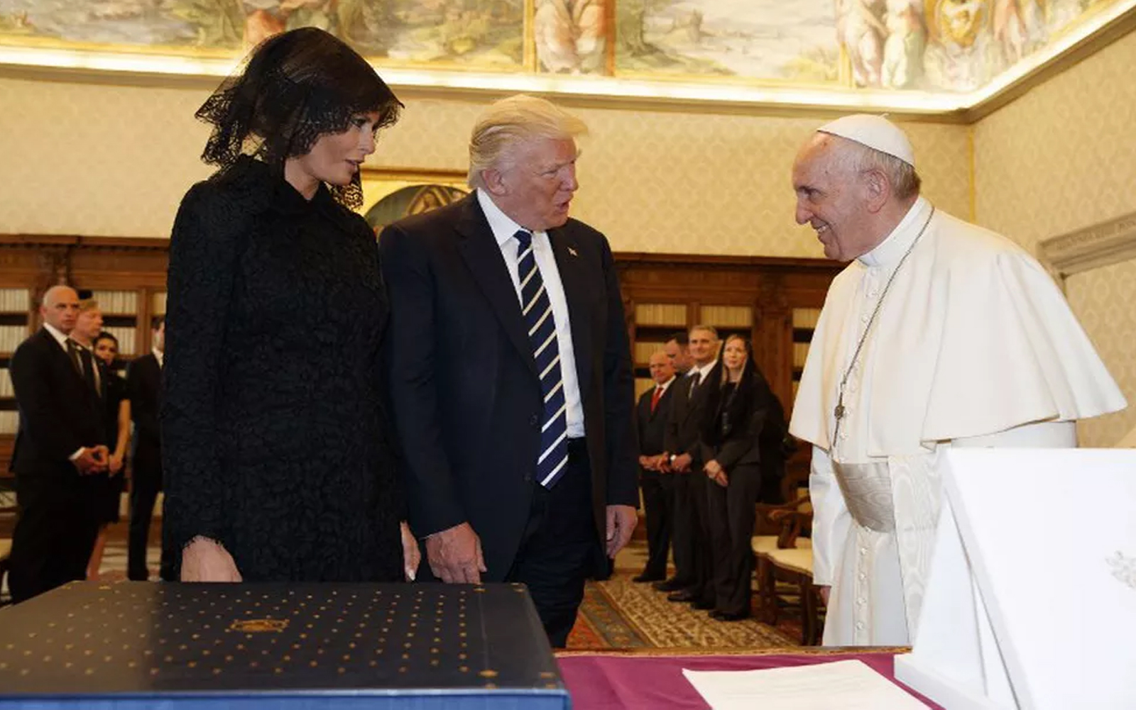 Papa recebe Trump no Vaticano